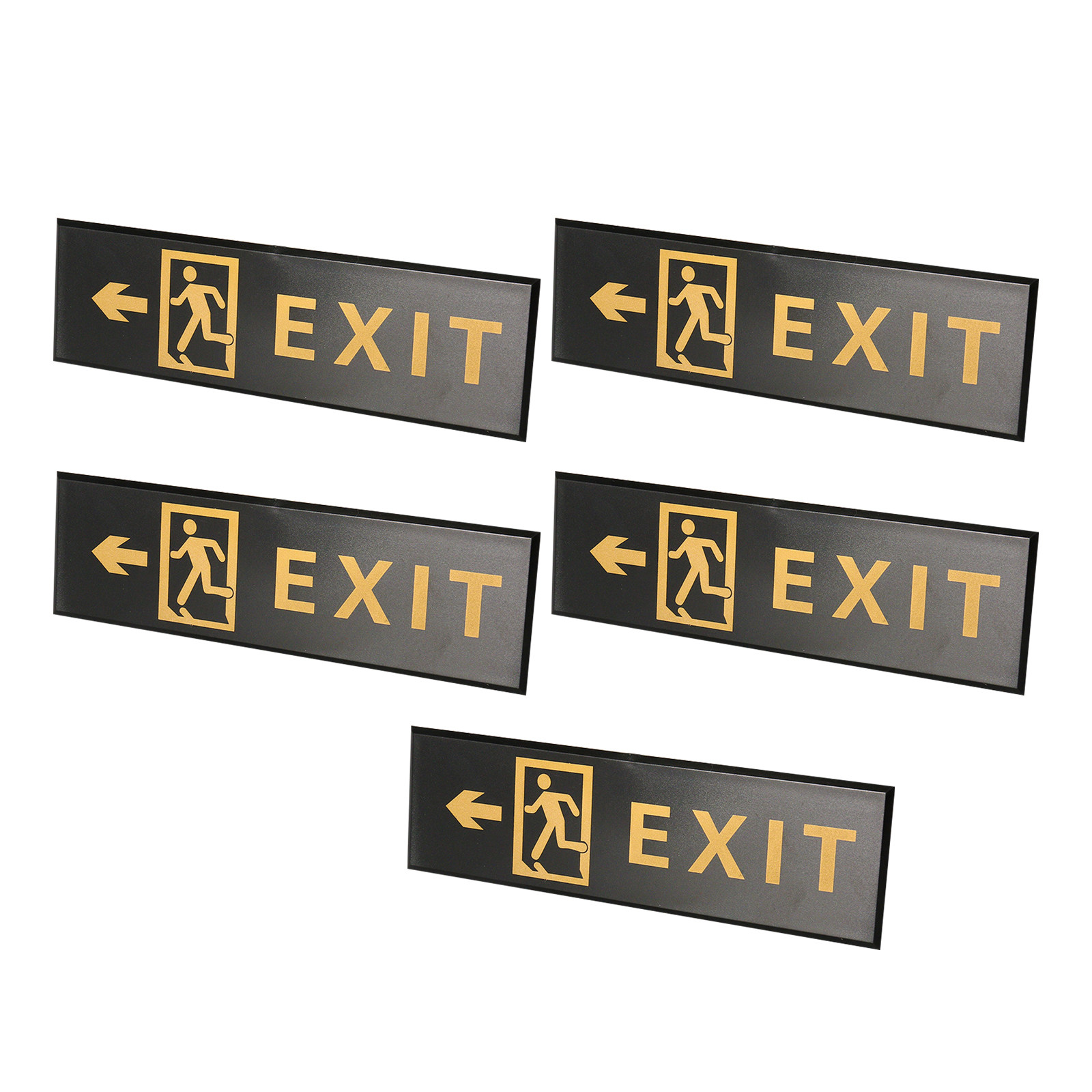 5Pcs Exit Sign Acrylic Self Ad - огляд і ціна Emergency Exit Sign