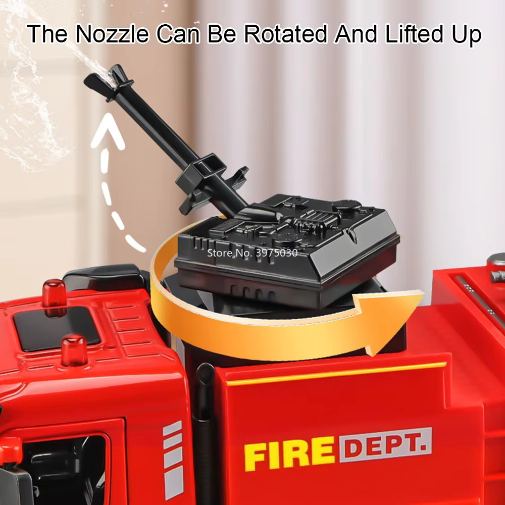 1:32 Scale Fire Engine Model C - огляд і ціна Fire Escape Ladder