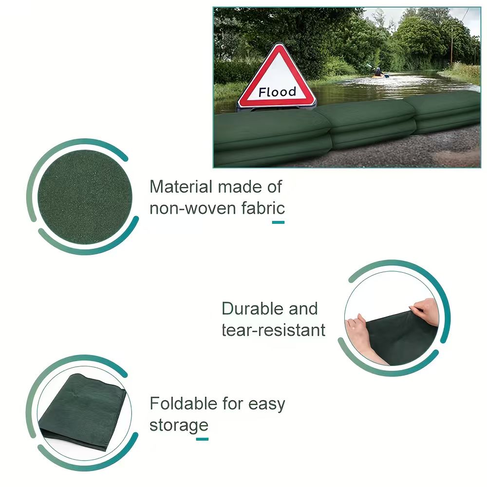 Water Activated Sandbags Flood - огляд і ціна Flood Barrier Bag