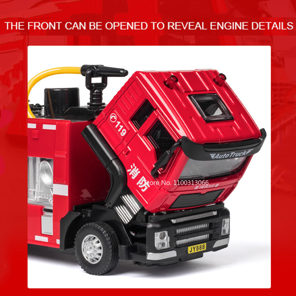 1/50 Ladder Fire Engine Car Mo - огляд і ціна Fire Escape Ladder