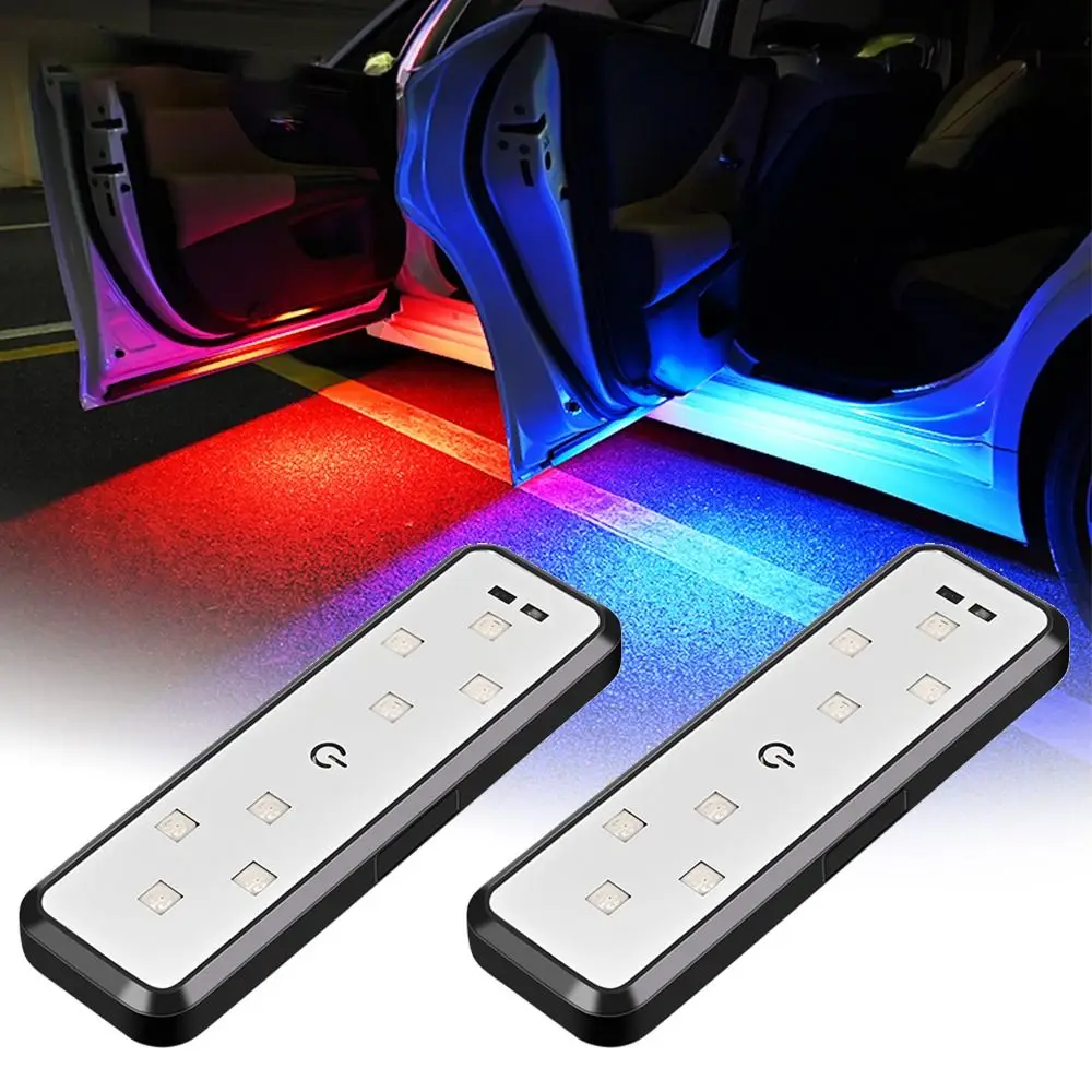 1/2PCS Car Door Lights LED Wel - огляд і ціна Emergency Exit Sign